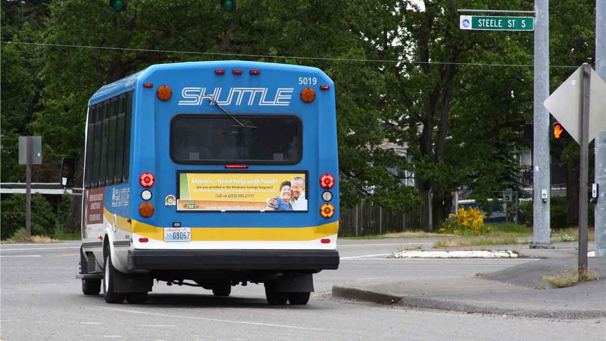 Seniors Seattle-Tacoma Bus Advertising
