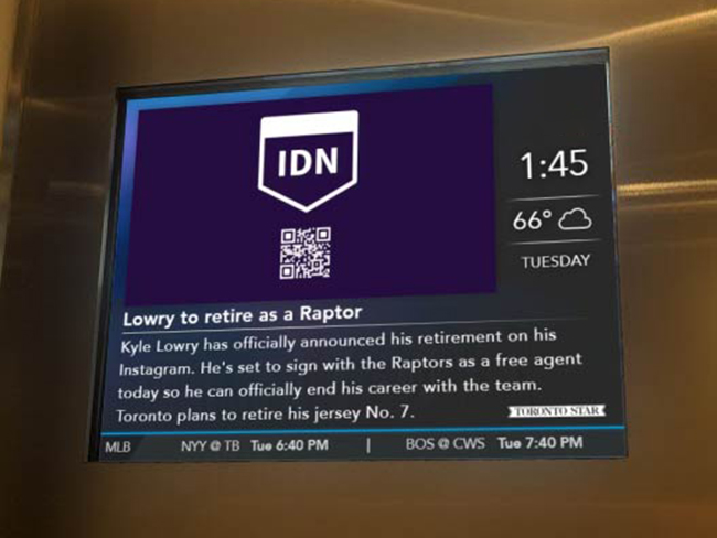Shift Tech. Elevator Advertising 1