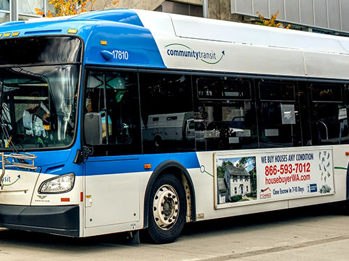 Snohomish County WA Bus Advertising