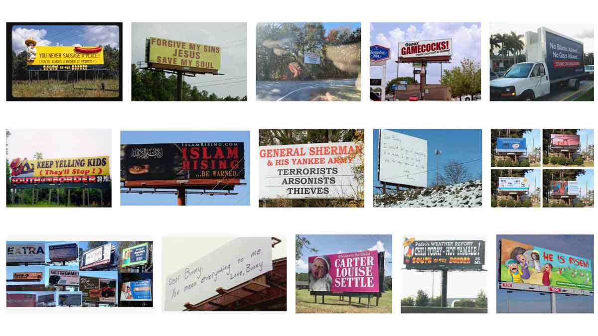 Billboard Advertising in South Carolina (SC) Rent Static/Vinyl and