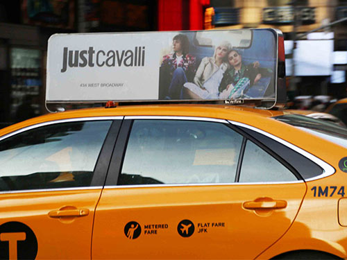 Digital Taxi Advertising