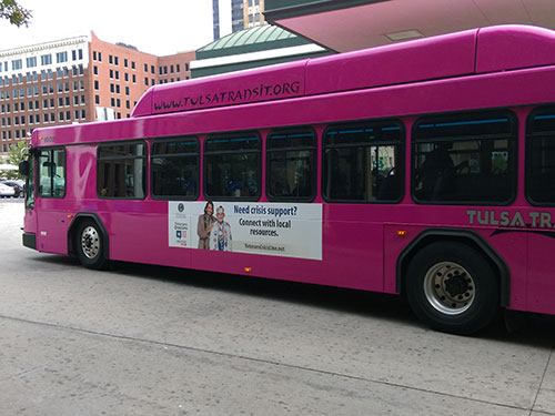 Tulsa, OK Bus Advertising