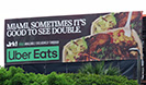 Uber Eats Billboard Advertising