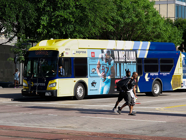 UFL City Bus Ads 1
