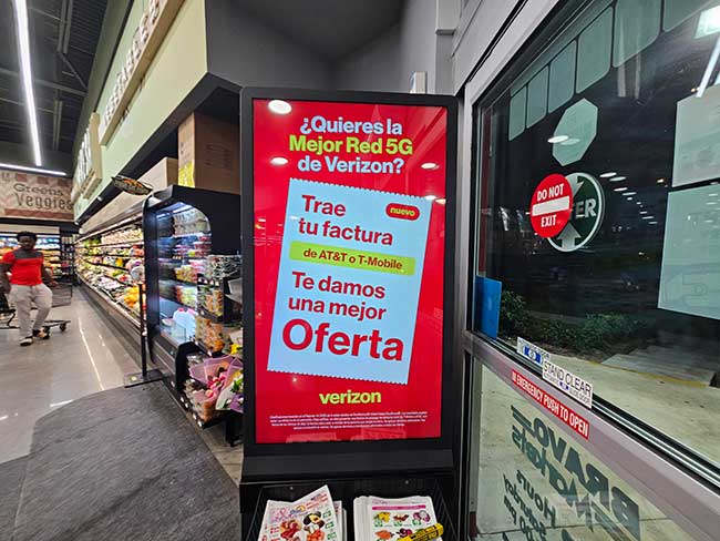 Verizon Digital Supermarket Advertising 2