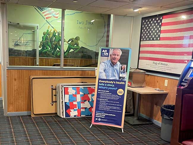 Veterans Affairs Research Network Senior Center Banner Advertising