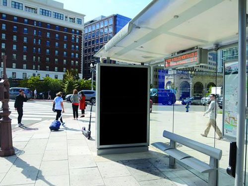 Washington, DC Digital/LED Bus Stop Shelter Advertising