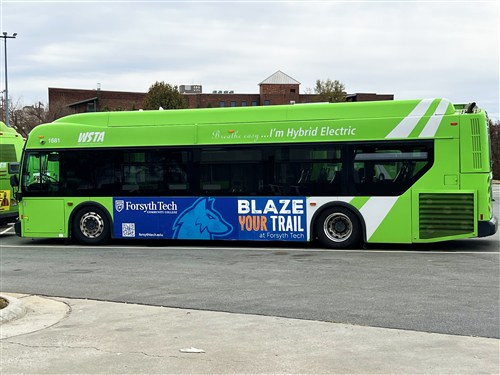 Winston-Salem NC Bus Advertising